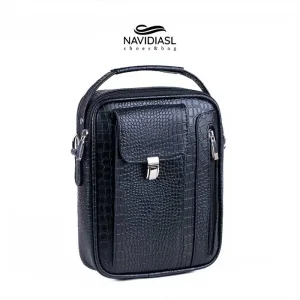 کیف مردانه تمام چرم طبیعی  کد  9501015