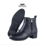 نیم بوت زنانه چرم کد 4028012