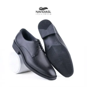 کفش مردانه چرم کلاسیک کد 7031011