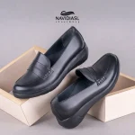 کفش زنانه طبی تمام چرم کد 2031009