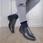 کفش مردانه چرم کلاسیک کد 7036011