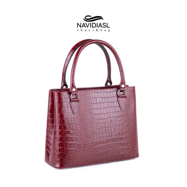 کیف زنانه تمام چرم طبیعی کد 9045015 (4)