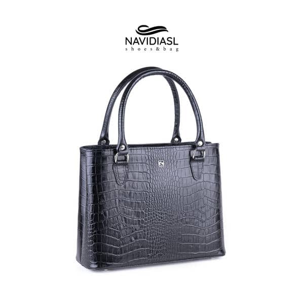 کیف زنانه تمام چرم طبیعی کد 9045015 (6)
