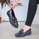 کفش زنانه طبی چرم کد 2038009