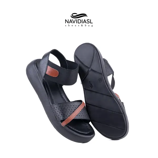 کفش زنانه چرم تابستانی کد 2041004