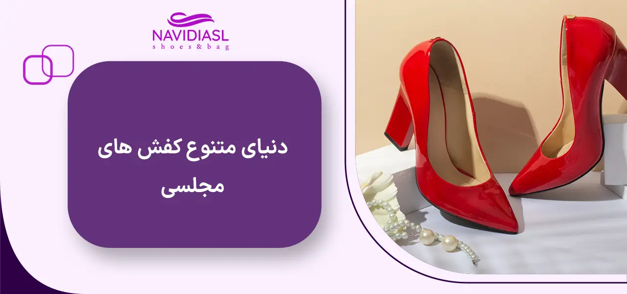 دنیای متنوع کفش های مجلسی