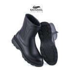 نیم بوت زنانه چرم اسپرت کد 2047002 (2)