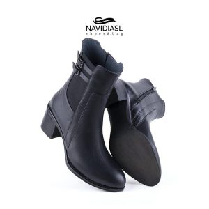 نیم بوت زنانه چرم کد 4040002 (3)