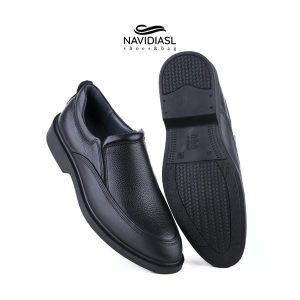 کفش مردانه چرم کلاسیک کد 7059021 (2)
