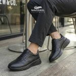 کفش مردانه چرم اسپرت طبی کد 6028002 (1)