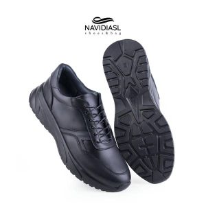 کفش مردانه چرم اسپرت طبی کد 6028002 (2)