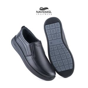 کفش مردانه چرم طبی اداری و روزانه کد 7069025 (2)