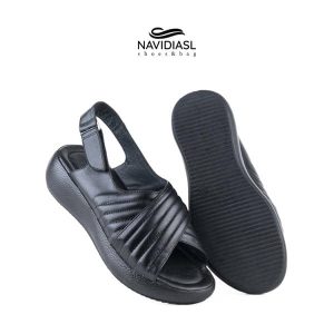 کفش تابستانی چرم زنانه کد 2055006 (2)