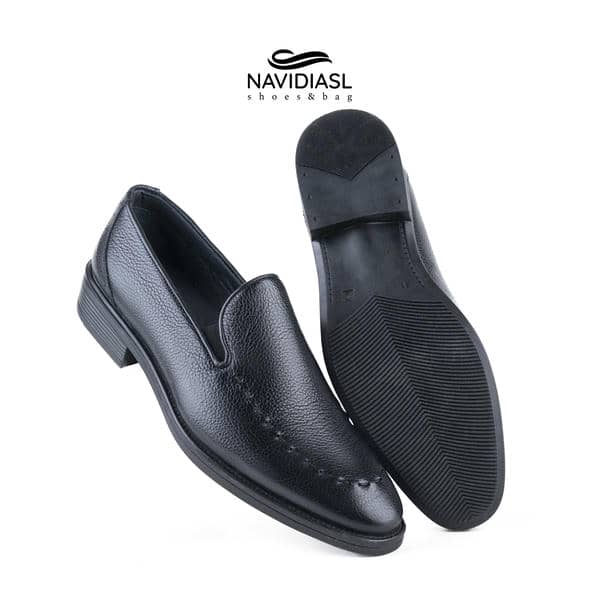 کفش مردانه چرم کلاسیک کد 7074011 (2)