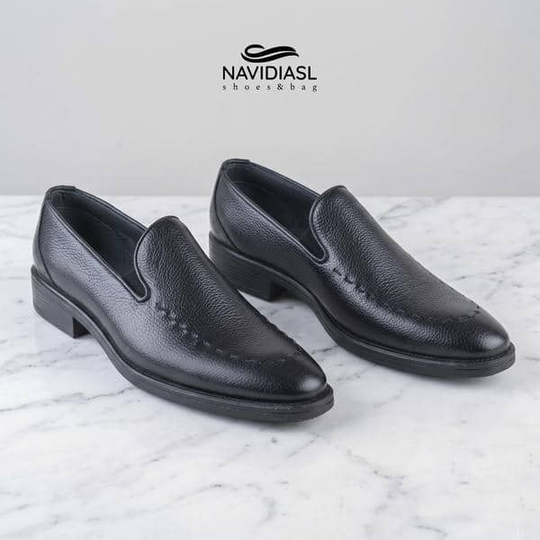 کفش مردانه چرم کلاسیک کد 7074011 (3)