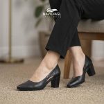 کفش چرم زنانه مدل بیتا کد 4048006 (2)