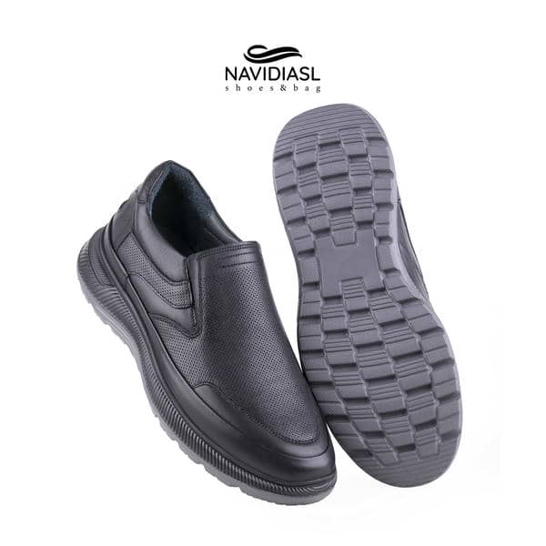 کفش چرم مردانه مدل دارا کد 6038029 (2)
